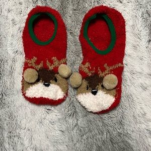 Target reindeer slipper socks